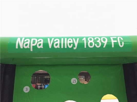 0.9mm PVC Şişme Spor Oyunları Havuz İçin Su Topu Futbol Golü
