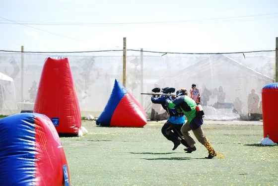 Hava Yumuşak Speedball Şişme Paintball Sığınakları Etiket Arena Okçuluk CS Atış Oyunu