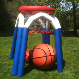 Eğlenceli Basketbol Çekim Hoop Şişme İnteraktif Oyunlar Suya PVC