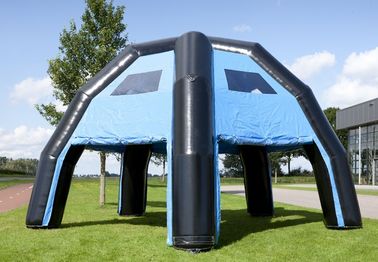 Reklam için Mavi Büyük Comercial Grade Dome Şişme Çadır Su Geçirmez PVC