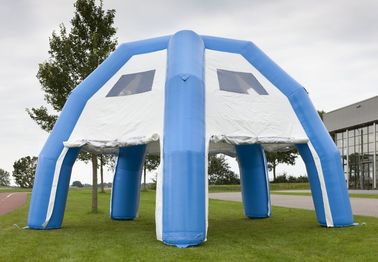 Reklam için Mavi Büyük Comercial Grade Dome Şişme Çadır Su Geçirmez PVC