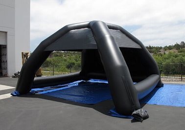 Olay için Siyah Reklam Şişme Çadır Logo Baskı Şişme Dome Çadır
