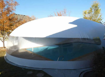 Yüzme Havuzu İçin Su Geçirmez Hava Dome Şişme Açık Çadır