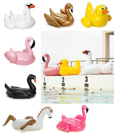 Havuz İçin Dev Şişme Su Oyuncaklar Şamandıra Kuğu Şişme Flamingo