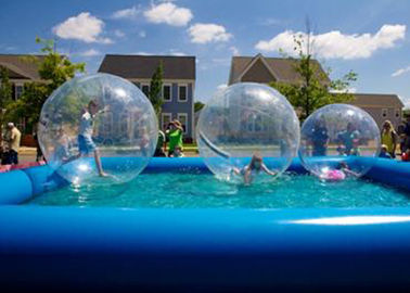 Çocuklar İçin Açık Yüzme Havuzu, Şişme Yüzme Havuzu için 0.9mm PVC Yürüyüş Topu