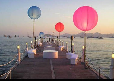 Renk Değiştirme Büyük Balon Işığı, Etkinlik İçin Light Up Balloon Reklam Ürünleri