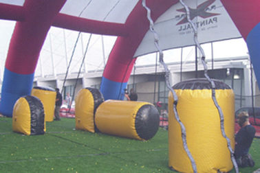 0.9mm PVC Şişme Hava Paintball Bunker Lazer Etiket Bunkerler Oyun Alanı İçin Şişme Spor Oyunları Çekim