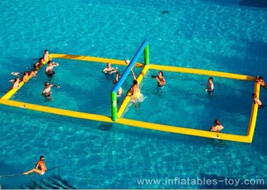 Plaj Etkinliği için Comercial Spor Oyunları Büyük Su Şişme Voleybol Sahası