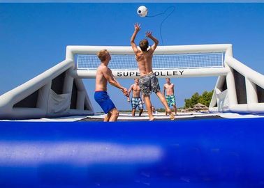 Ourdoor Şişme Spor Oyunları Mavi Su Şişme Voleybol Sahası