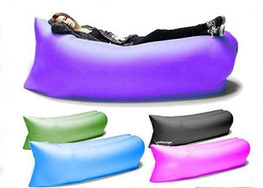 Naylon Veya PVC Malzeme ile Taşınabilir Kamp Şişme Tembel Çanta Laybag Uyku Tulumu