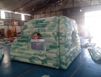 PVC Malzeme Iinflatable Tank Bunkerler Paintball, Şişme Spor Oyunları Paintball Bunkerler