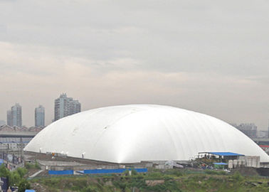 Tenis oynamak için dayanıklı süper dev şişme çadır beyaz hava yapı yapısı