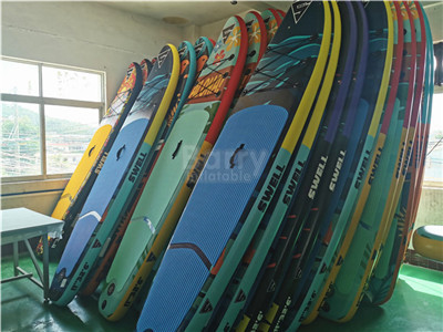 365lbs Şişme SUP Kurulu Su Sporları Sörf Ayakta Kürek Tahtası Özel Renk