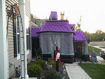 Cadılar Bayramı Şişme Perili Ev Halloween Party Dekorasyon Reklam Sisme