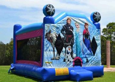 Çocuk Partisi İçin Özelleştirilmiş Donmuş Temalı Şişme Bouncy Jumping Castle