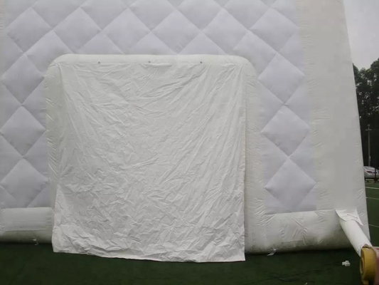 Büyük Etkinlikler Beyaz Renk İçin 0.55mm PVC Şişme Çadır Küpü