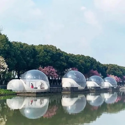 Açık Kamp Şişme Balon Çadır Küçük Su Geçirmez Kabarcık Dome Ev Çadırı
