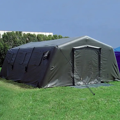 Güçlü Kamuflaj Rengi Büyük Şişme Barınak Çadırı Tüp Tipi ODM