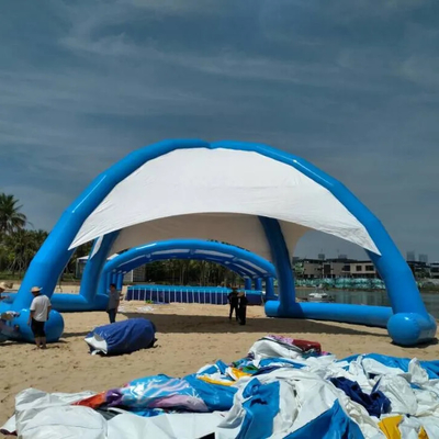 Pvc Tente Suya Dayanıklı Reklam Şişme Çadır Araba Kiralama İçin Büyük Çadır Gösterisi