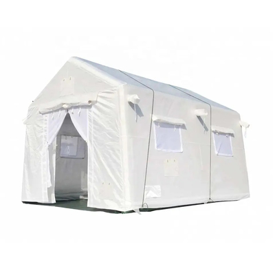 Barınak Özelleştirilmiş Boyut İçin Hava Sıkı Beyaz Kamp Şişme İlk Yardım Çadırı