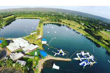 Lüks Resort Mavi Engelli Kursu Su Oyunları Şişme Aqua Park