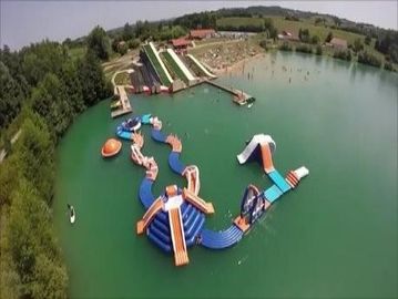 Resort Adventure Şişme Su Parkı Tremplins Su Yolu - Lac - Arroques