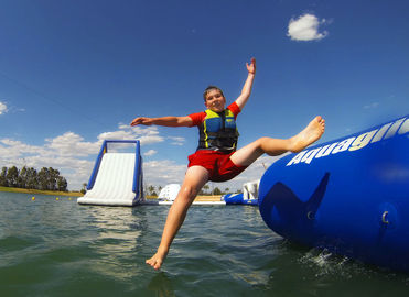 Lüks Resort Mavi Engelli Kursu Su Oyunları Şişme Aqua Park