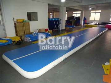 10 cm / 20 cm / 30 cm Yüksek Mavi Hava Parça Jimnastik Mat Custom Made