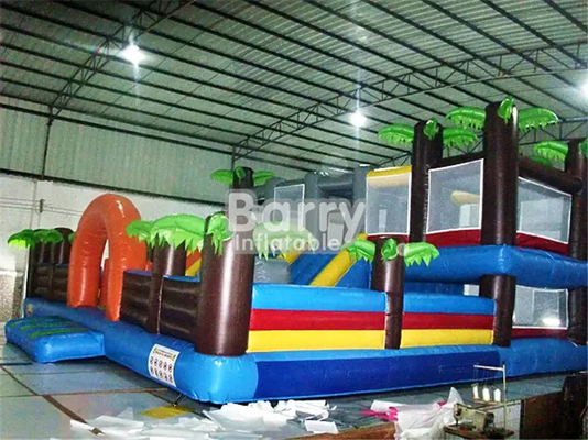 PVC Şişme Combo Oyunlar Bouncy Jumping Castles Eğlence Parkı