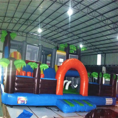 PVC Şişme Combo Oyunlar Bouncy Jumping Castles Eğlence Parkı