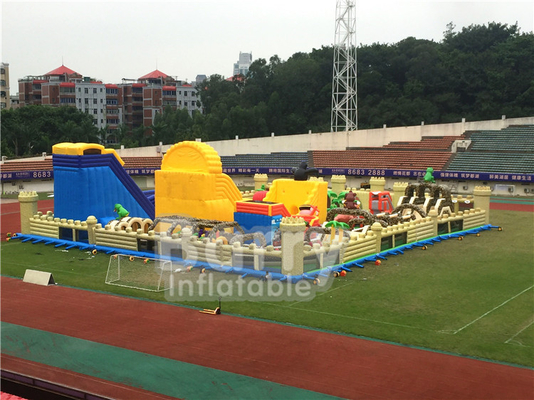 ODM Ticari Topuş Kalesi PVC Şişme Park Topuş Dış Oyun Alanı Spor Oyunu