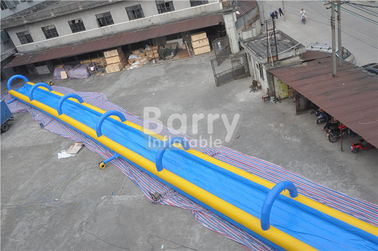 Yetişkin için 1000ft Şişme Kayma N Slayt 0.55mm PVC Tente Şişme Su Kaydırağı