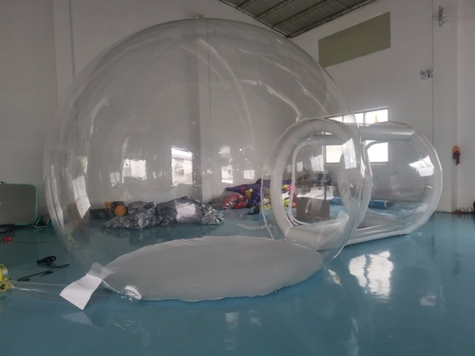 Kapalı şişme çadır balon evi taşınabilir ve açık hava için kurmak kolay