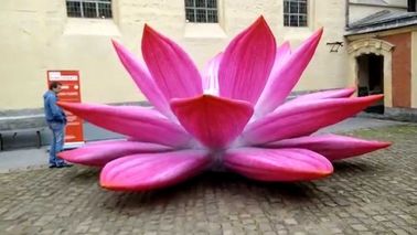 Güzel Özelleştirilmiş Şişme Aydınlatma Dekorasyon Led Şişme Çiçek