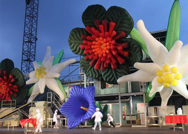 PVC Tente Malzeme ile Düğün Süslemeleri İçin 8m Dekoratif Şişme Çiçekler
