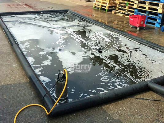 Araç Su Tutuklama Çatısı Kolay Temizlenir PVC Şişirme Yatak Yastıkları Araç için Temizlik Çatısı