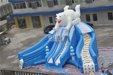 Dev Güzel Yeni Ayı Yüzme Havuzu Slide, Eğlence Parkı İçin Şişme Havuz Slide