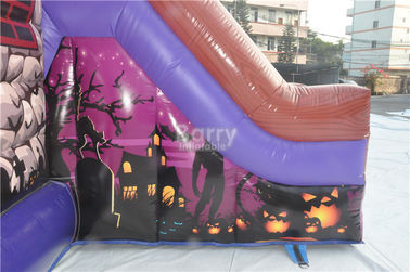 Parti, Olay için Özel Yapılmış Ticari Çocuklar Şişme Halloween Bounce Evi
