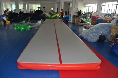 Açık Şişme Hava Parça Jimnastik Mat / Şişme Zıplayan Mat Özelleştirilmiş