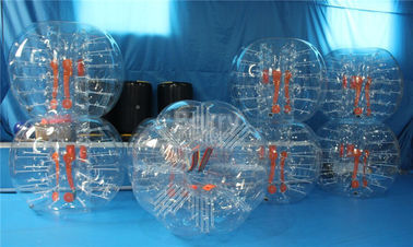PVC / TPU Açık Şişme Oyuncaklar / Parti veya Etkinlik için Balon Topu Futbol Takım Elbise