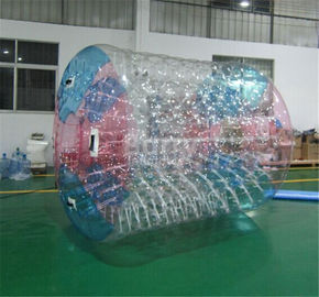 Göl Şişme Silindir Top / 0.9mm PVC Tente Şişme Yürüyüş Su Topu