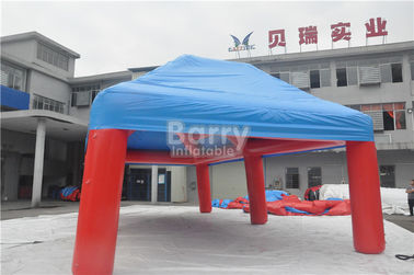 Açık Büyük Etkinlik Reklam Şişme Çadır, Kırmızı Ve Mavi Taşınabilir Hava Saeled Çadır