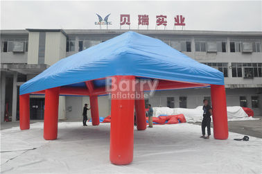 Açık Büyük Etkinlik Reklam Şişme Çadır, Kırmızı Ve Mavi Taşınabilir Hava Saeled Çadır