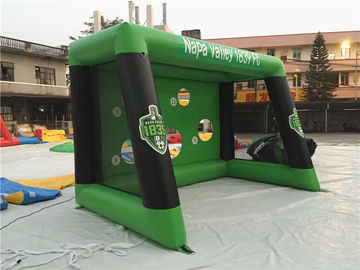 0.6mm PVC Tente Şişme Spor Oyunları, Eğlence İçin Futbol Amacını Blow Up