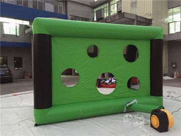 0.6mm PVC Tente Şişme Spor Oyunları, Eğlence İçin Futbol Amacını Blow Up