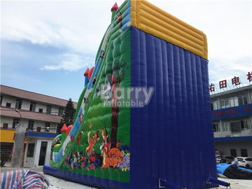 11X6X9 m Ticari Şişme Slide, PVC Branda Blow Up Jumping Castle