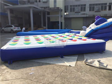 Yetişkin Ve Çocuklar 5m Genişliği İçin PVC Malzeme Şişme Twister Yatak