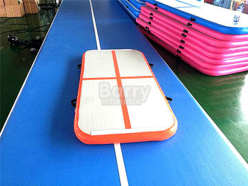 Çocuklar İçin Spor Veya Eğitim PVC El Yapımı Küçük Turuncu Hava Parça Jimnastik Mat