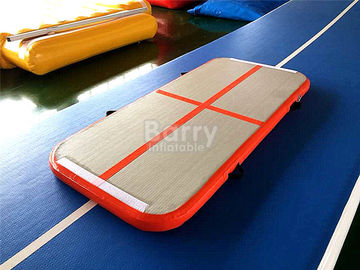 Çocuklar İçin Spor Veya Eğitim PVC El Yapımı Küçük Turuncu Hava Parça Jimnastik Mat