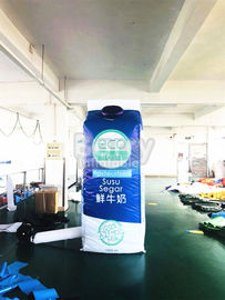 PVC Tente Şişme Reklam Ürünleri, Açık Hava İçin Şişme Model Süt Şişesi